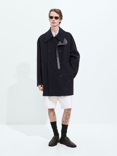 Bottega Veneta Double Cashmere Caban