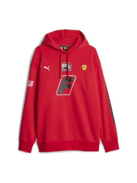 PUMA Scuderia Ferrari Race Garage Crews Hoodie 'Rosso Corsa' 621119-02