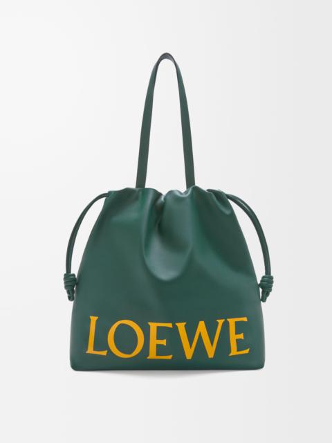 Loewe Flamenco logo tote in nappa calfskin