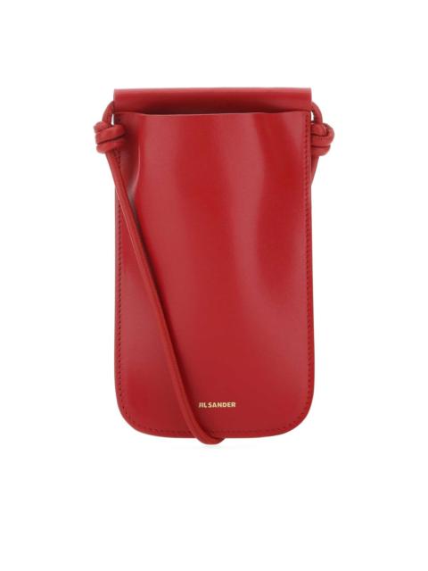Jil Sander leather phone case