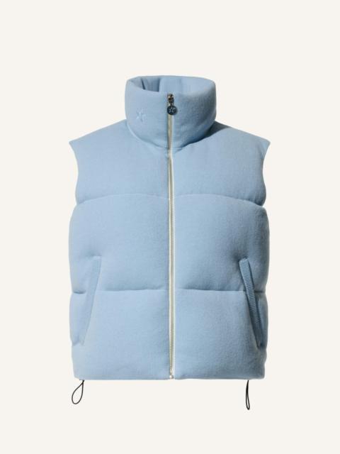 PERFECT MOMENT Wool & Cashmere Down Gilet
