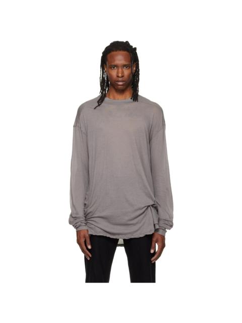 Rick Owens Gray Tower Rick S Jumbo L/S T-shirt