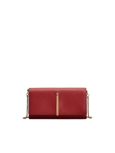 Tod's chain-strap leather wallet