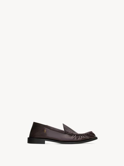 SAINT LAURENT THEOBALD FOLDABLE LOAFERS IN SMOOTH LEATHER