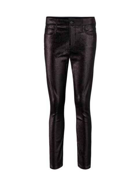 RTA Madrid metallic mid-rise skinny jeans