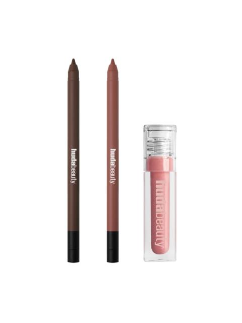 Huda Beauty She flirty lip kit