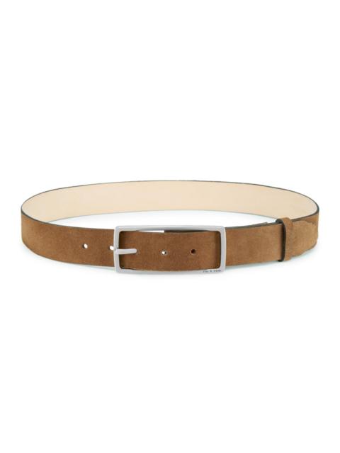 rag & bone Women's Rebound Suede Belt - Chestnut Suede