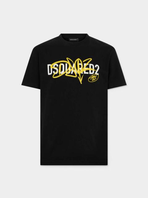 DSQUARED2 GRAFFITI COOL FIT T-SHIRT