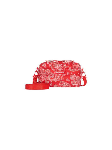 Supreme Supreme Puffer Side Bag 'Red Paisley'
