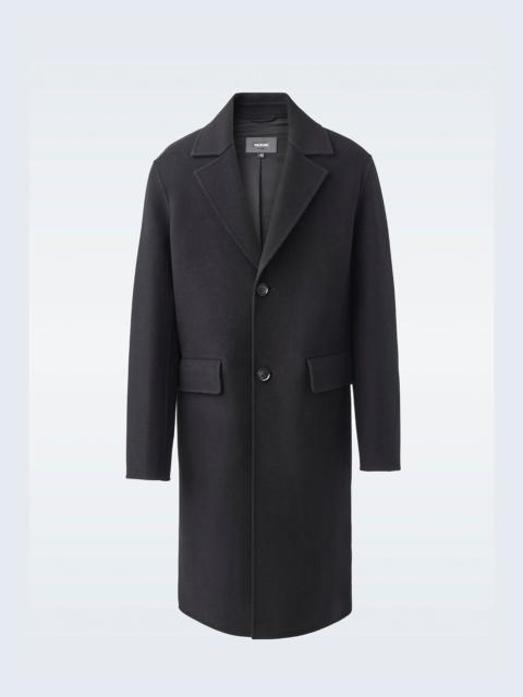 MACKAGE BENJAMIN Double-face wool coat with notched lapel