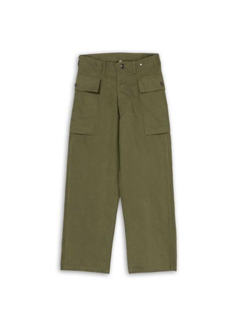 Buzz Rickson's Buzz Rickson's Trousers, Herringbone Twill Special Olive