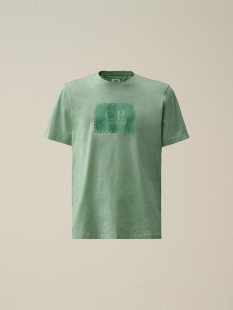 C.P. Company 30/1 Jersey Label Style Logo T-shirt