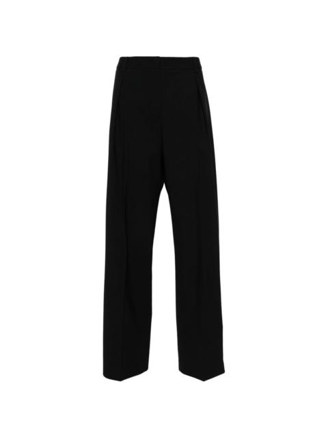 MSGM tapered virgin wool trousers