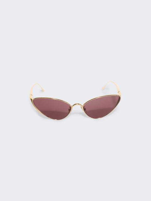 Loewe Shooting Star Sunglasses Burgundy