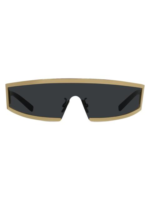 Givenchy Women's Square Mask Sunglasses - Gold Smoke