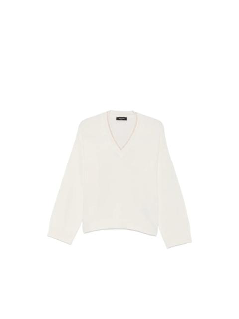 FABIANA FILIPPI V NECK SWEATER