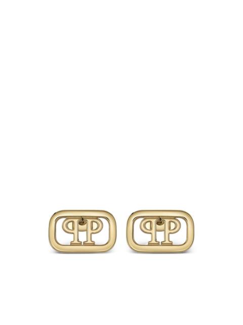 PHILIPP PLEIN lettering-logo earrings