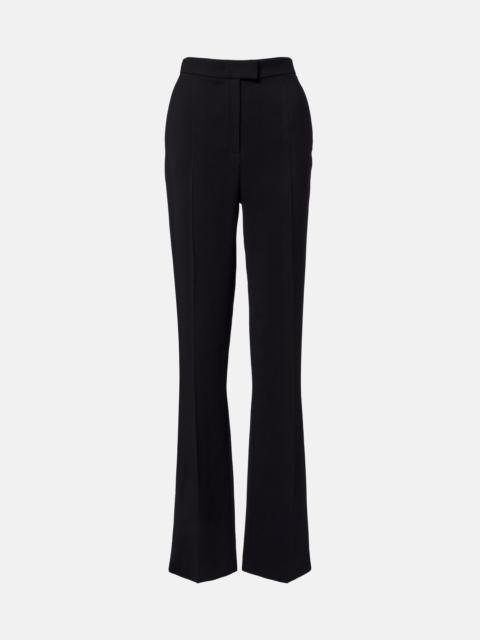 Valentino Crêpe straight pants