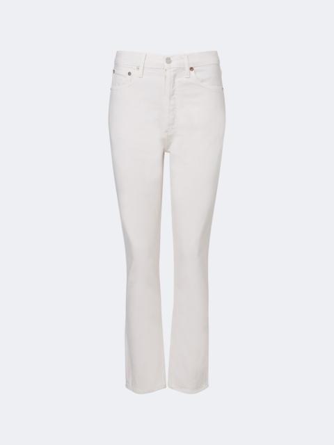 AGOLDE Riley cropped straight jeans