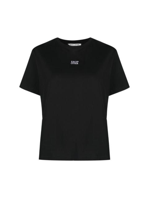 Each x Other logo-print crew-neck T-shirt
