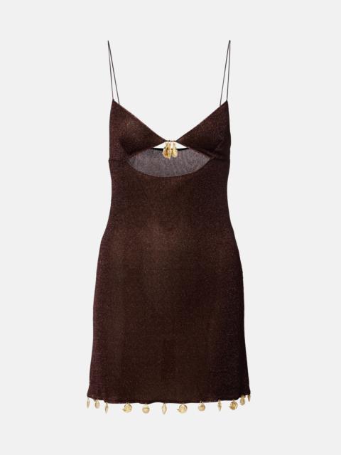 Oséree Lumière cutout minidress
