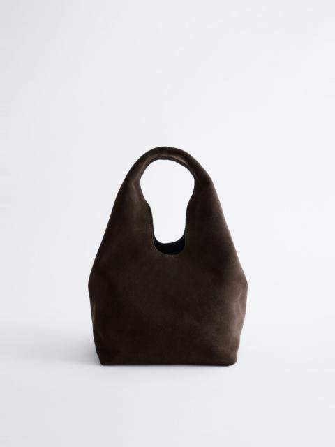 & Other Stories Split Suede Mini Tote