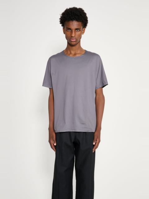 Y-3 RUNNING SHORT SLEEVE TEE GRANITE