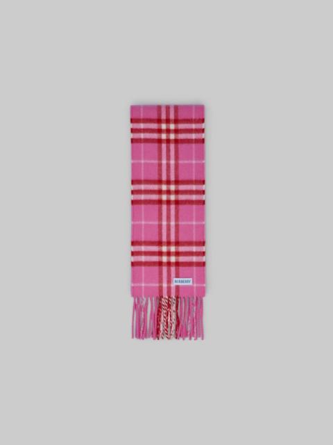 Burberry Check Cashmere Scarf