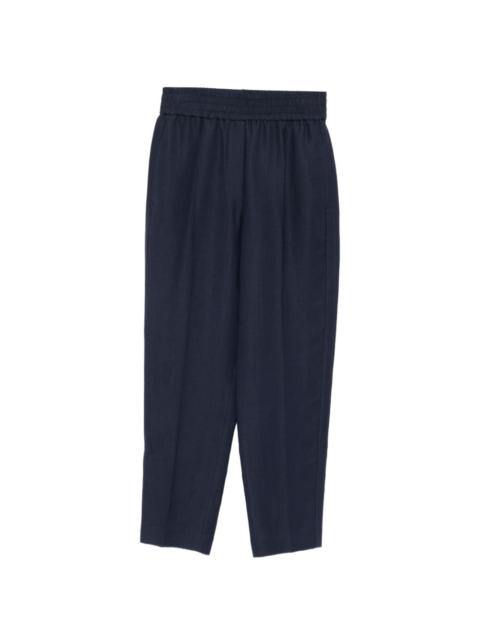Brunello Cucinelli elasticated-waistband trousers