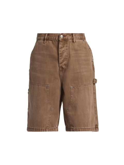 Ksubi Men's Men's Maxx Operator Wide-Leg Carpenter Jean Shorts - Brown