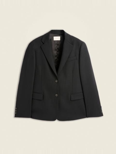 SLOWEAR Regular fit bi-stretch wool single-breasted jacket