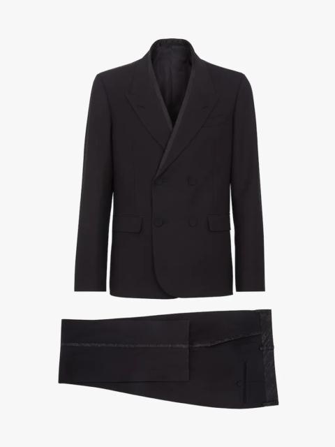 FENDI Black wool suit