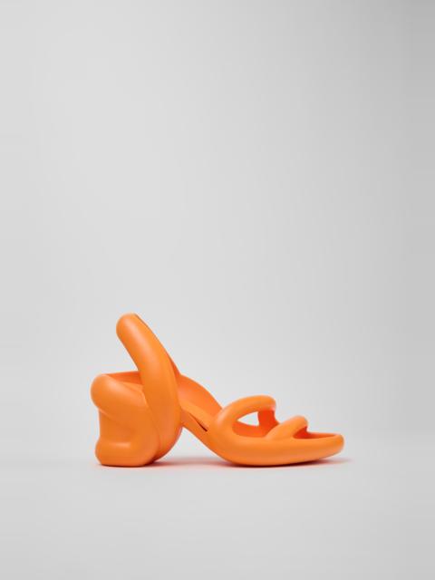 CAMPER Kobarah Orange Sandals for Women.