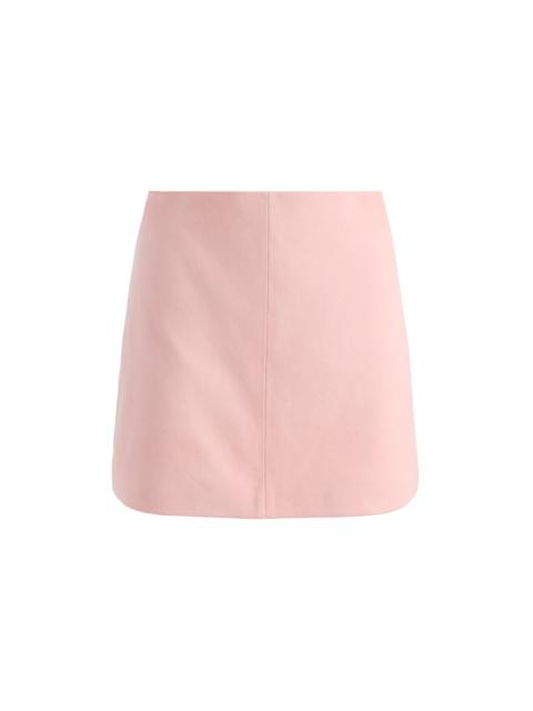 Alice + Olivia RILEY SUEDE MINI SKIRT
