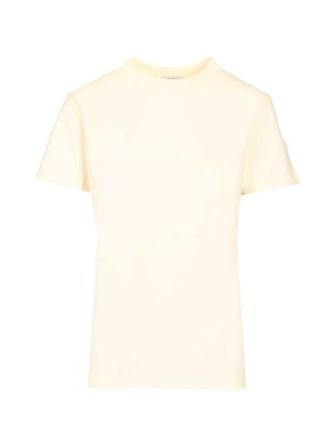 Moncler logo-patch cotton T-shirt