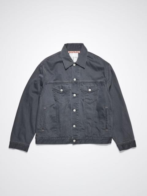 Acne Studios Relaxed fit denim jacket - Dark grey