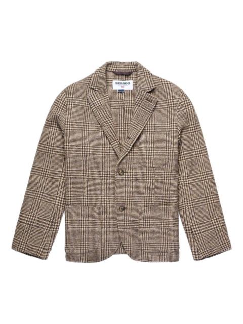 SEBAGO Neddick prince-of-wales check blazer