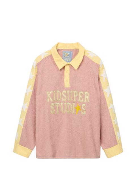 KidSuper stars colourblock polo shirt