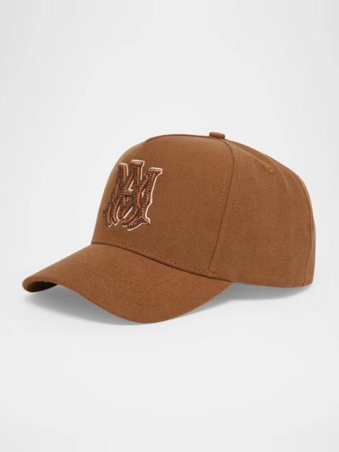 AMIRI Men's Crystal-Embellished MA Baseball Cap