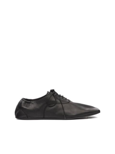 MM6 Maison Margiela square-toe Oxford shoes
