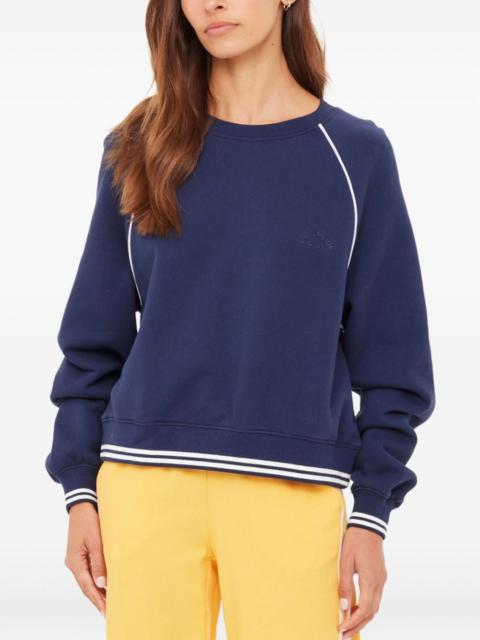 THE UPSIDE Astra Paloma crew-neck stripe-trim sweatshirt