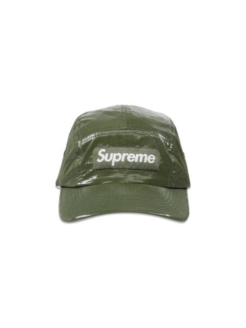 Supreme Gloss Ripstop Camp Cap 'Olive'