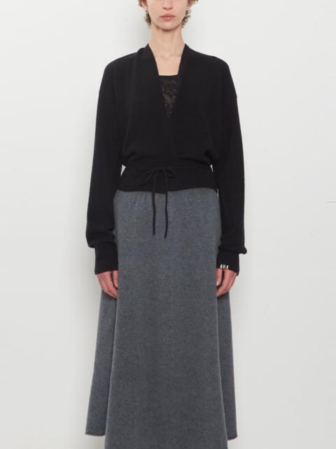 extreme cashmere n°516 Ella Cashmere Wrap Cardigan