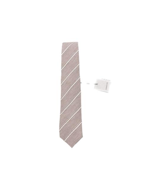CORNELIANI stripe-pattern tie