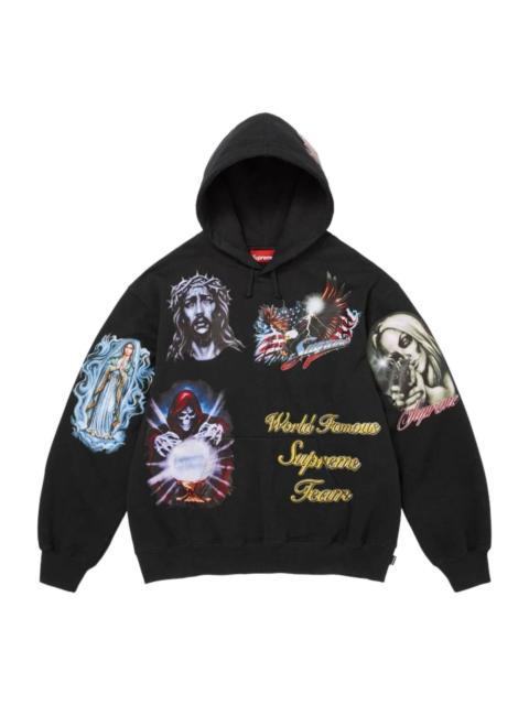 Supreme Supreme FW26 Stickers Hooded Sweatshirt 'Black' FW26SW67-BLACK