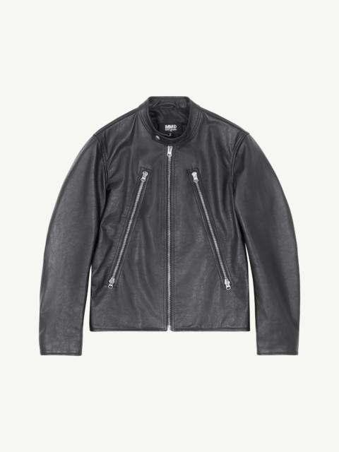 MM6 Maison Margiela Leather jacket