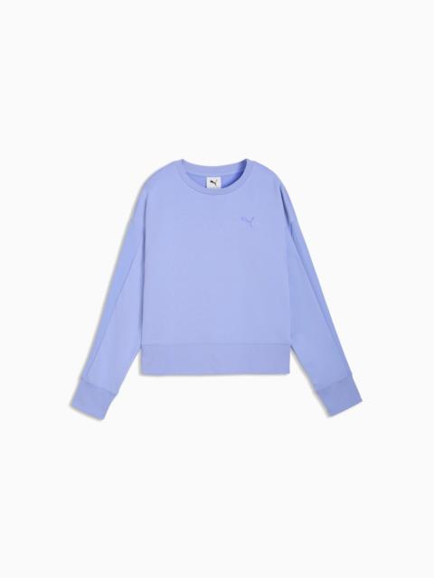 PUMA HER Women's Relaxed Crew Neck Sweatshirt