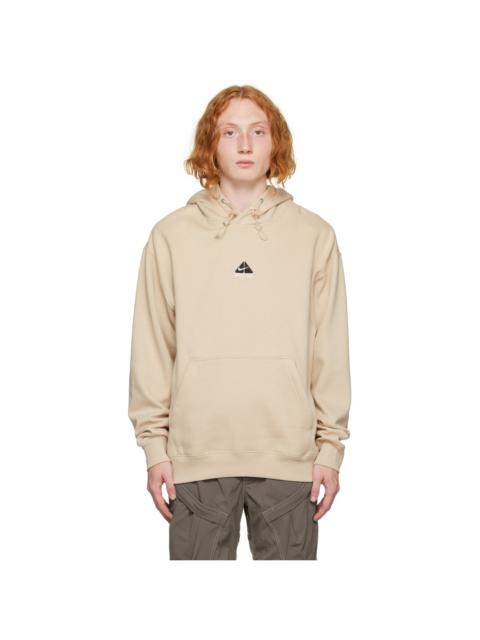 Nike Beige ACG Therma-FIT Hoodie