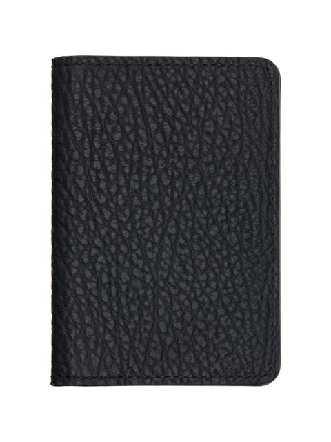 Maison Margiela Black Four Stitches Card Holder