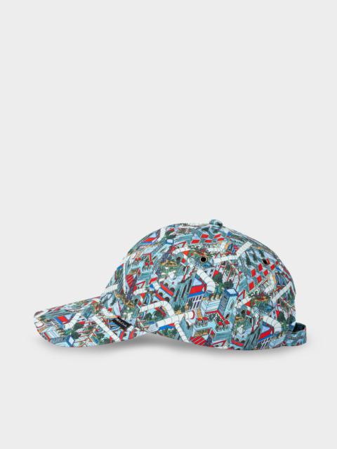 Paul Smith 'Jack's World' Cotton Cap